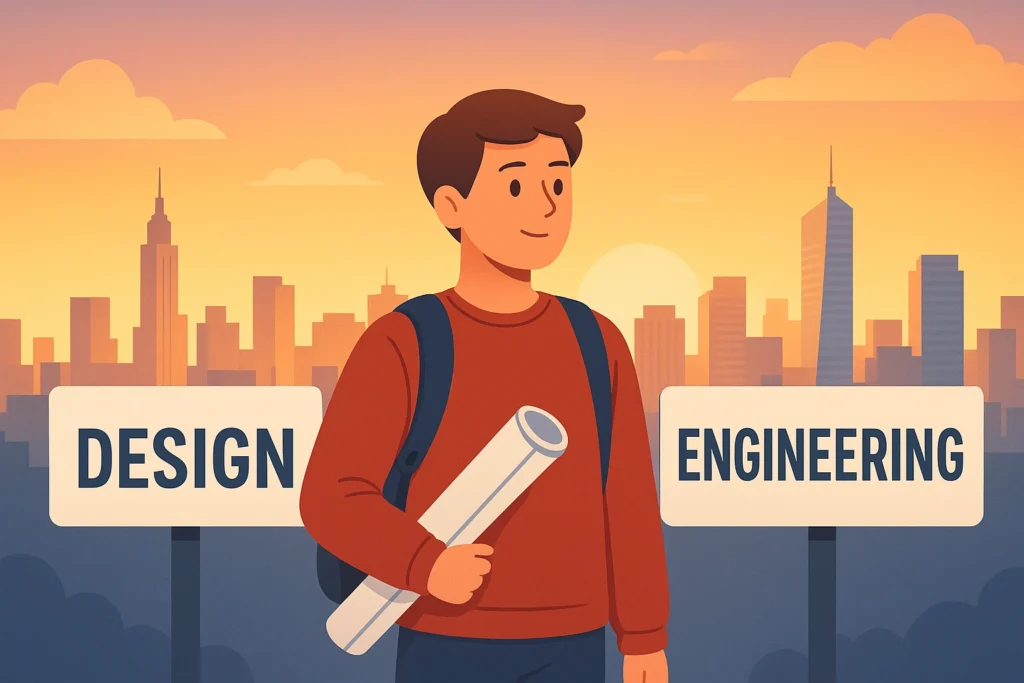 Student considering architecture or engineering career.
